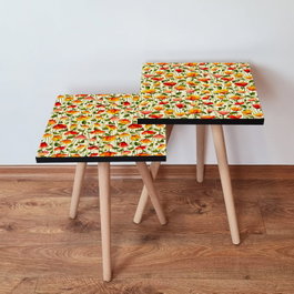 Hanah Home Mesas Nido Multicolor (2 Piezas)